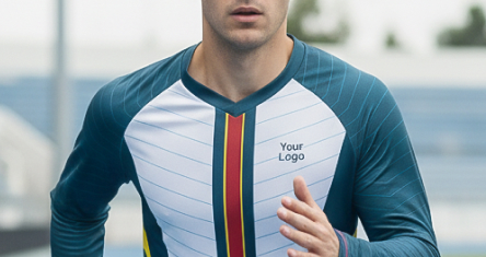 Jersey V-Neck visual gallery 2