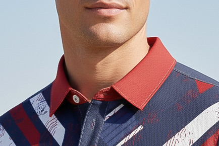 Self Collar with Stand Polo