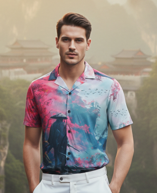 Shirt Cuban Collar Shirt visual gallery 6