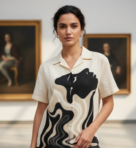 Shirt Cuban Collar Shirt visual gallery 5