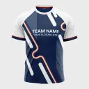 Men's Crew Neck Raglan Half Sleeve Jersey 