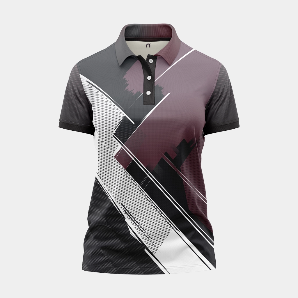 Women Polo Half Sleeve Jersey