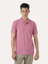 Men Knitted Collar Set-In Half Sleeve Mars Polo
