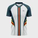 Men's V-Neck Raglan Half Sleeve Jersey 