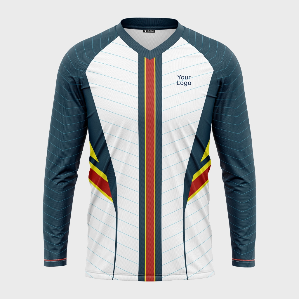 Men's V-Neck Raglan Full Sleeve Jersey 