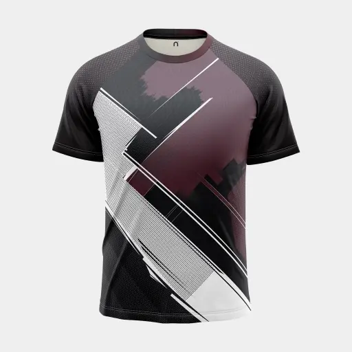 Mens Crewneck Raglan Half Sleeve Jersey 