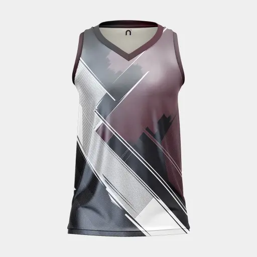 Mens V Neck Sleeveless Jersey