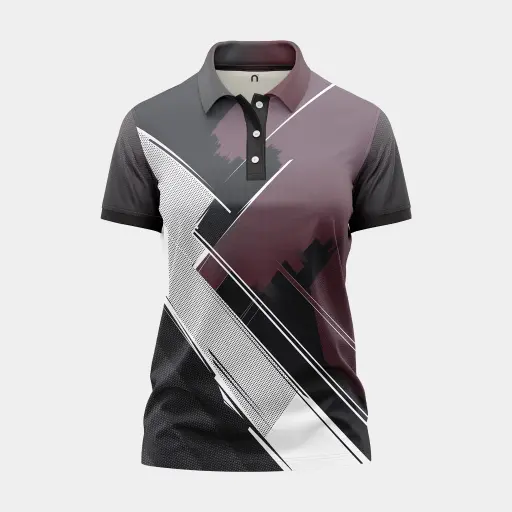 Women Polo Half Sleeve Jersey