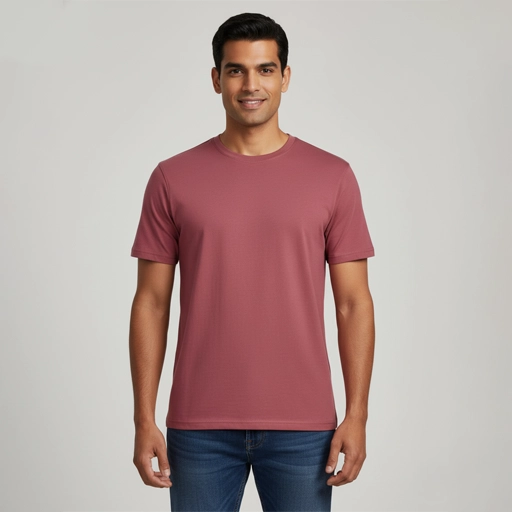Men Amid Crew Neck