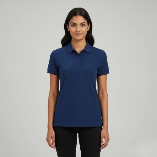 Women's Solid Polo