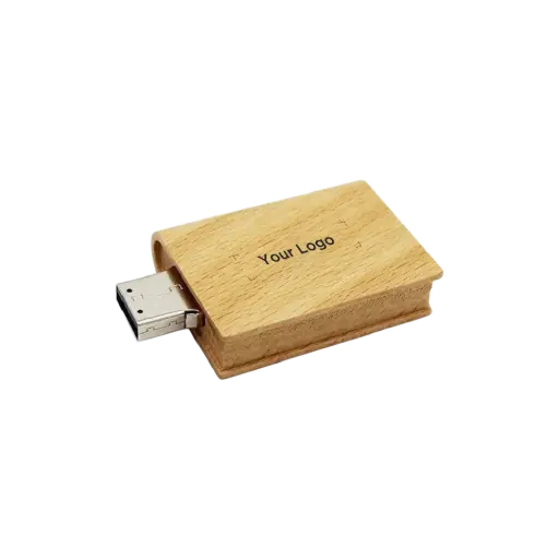 Wooden Book Pen Drive - 8GB 